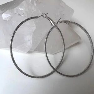 Silver Hoop Earrings